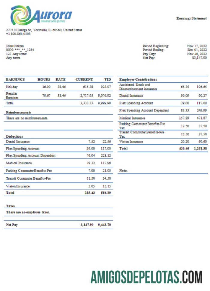 EUA Aurora Speciality Textiles Group Empresa Têxtil exemplo